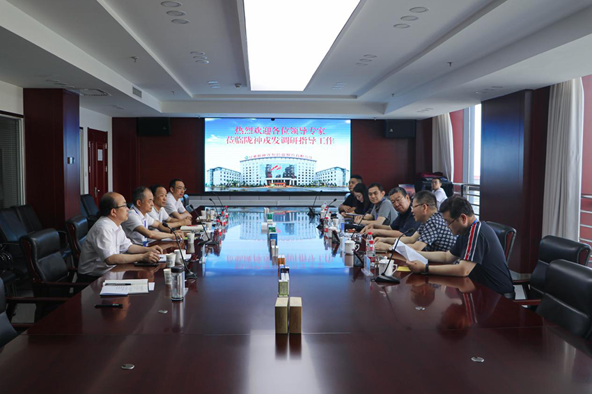 集團領導和專家蒞臨隴神戎發(fā)開展調研交流