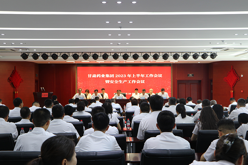 【集團(tuán)要聞】集團(tuán)公司召開(kāi)2023年上半年工作會(huì)議暨安全生產(chǎn)工作會(huì)議