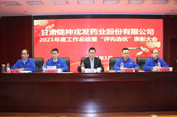 隴神戎發(fā)2021年度工作總結暨“評先選優(yōu)”表彰大會圓滿召開
